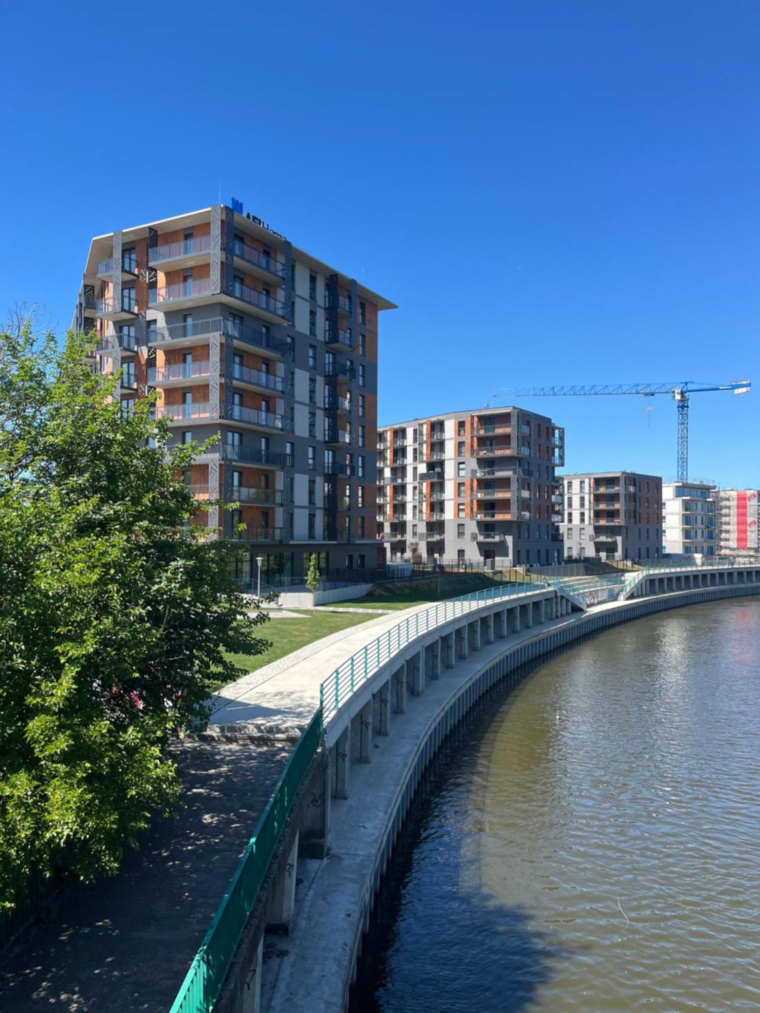 Jesionowe Apartamenty Nad Odra, Stare Miasto, Sauna W Jednym, Klimatyzacja , Garaz Podziemny 0 Zl, Odra River , Old Town, New Building, Air Conditioning, Sauna-One, Underground Garage Free Wroclaw Dış mekan fotoğraf